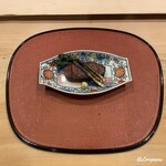 御料理 寺沢 - 仙台牛のフィレ肉の炭火焼ステーキ