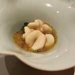 鮨処 有馬 - マダラの白子　ジュレ ◎