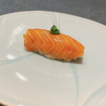 鮨処 有馬 - キングサーモン