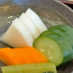 とんかつ武信 - お新香