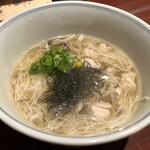 一三屋 - にゅうめん（三輪三年物）（750円）