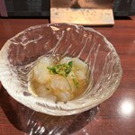 一三屋 - お通し（くらげ酢の物）