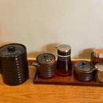 とんかつ武信 - 調味料