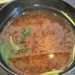 とんかつ武信 - みそ汁