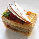 スイーツ カフェ しゅくる - 林檎のシブースト