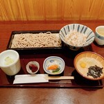 すい庵 - 料理写真:ランチそばとろめし