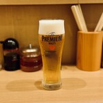 中華そば 辻 - 生ビール 500円
            2024年4月5日