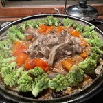 スペイン料理 La Masa - コース料理　野菜のパエリア