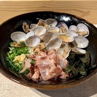 [April/May only] Domestic clam soup (cold)