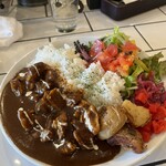 ファーマーズチキン - 鶏もも肉のカレー