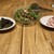 京ダイニング八条 - 料理写真:ナスのバルサミコ酢　水菜のハリハリサラダ　しば漬けポテトサラダ