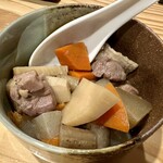 きむら - お通し　筑前煮