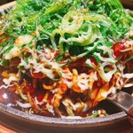 Hakata Teppanyaki Hiroshima Okonomiyaki Monchan - 焦がしねぎマヨ