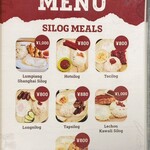 BELLA'S TINDAHAN - メニュー