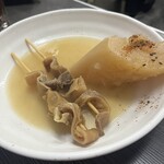 花くじら - 大根、牛すじ