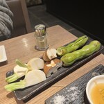 焼肉 炭聖 - 野菜のセレクトが好き