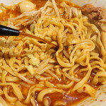 ラーメン二郎 - 赤酢投入～♪