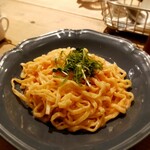 カフェ アクイーユ - 明太子パスタ¥1300