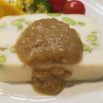 キッチン ブルー グローブ - 正面から、奈良漬ソースは初めて！