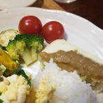 キッチン ブルー グローブ - 最後のテリーヌ、野菜、パンプキンのポテサラ