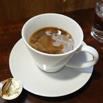 キッチン ブルー グローブ - ホワイトコーヒーへ