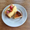 クオークプラスグルニエ - 料理写真:いちごシフォンケーキ、ベイクドチーズケーキ