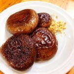 烏江亭 - 椎茸ソテー。