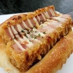 コトリパン - ハムカツソース