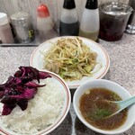 ラーメン王 後楽本舗  - しば漬けこれがまたよし‼️