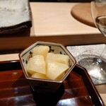 鮨 在 - 新生姜のガリ