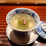 鮨 在 - 鰻の桜蒸し