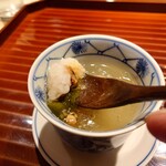 鮨 在 - 道明寺の中に鰻が