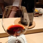 鮨 在 - 赤ワイン（ドメーヌ・ロレンゾン）