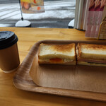 3&1 sandwich house - カヤサンド＆ハムカツ＆コーヒー～☆