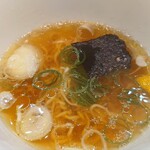 飯田商店 - お出汁割り(煮干し)。