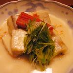 俵屋旅館 - 2014 1月：夕食　真魚鰹酒粕煮