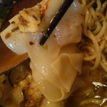 らーめん砦 - ２０１４／１／３１いぶし銀エビワンタン