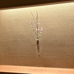 橦木町 しみず - 春らしい装飾