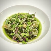malca - ■ホワイトアスパラ　ミル貝　香草バター
                      
                      しっかり茹で上げたホワイトアスパラ。
                      バターがしっかり前に出ていますので、個人的には、もう少しアスパラ自体を味わえる仕立てが好みかな。