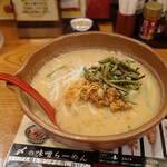 Memba Tado Koro Shouten - 信州味噌ラーメン。