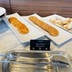 SEASCAPE TERRACE DINING - 実は、今回の料理で一番好きな一品、こちらのガレット（クッキー）かもｗ、私が作る蕎麦クッキーより美味しいかもｗｗ