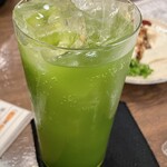 めし屋エビス - 宇治抹茶レモンサワー