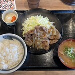 Yarou Meshi - 生姜焼き定食　並