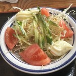 鈴や食堂 - サラダ