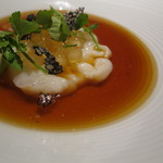 ライラ - モンゴウイカ、タピオカ、コンソメ・ドゥーブル