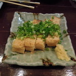 酒肴商店 アジト - 厚揚げ？