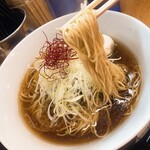 旬采 新舟 - 麺リフトアップ