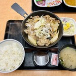 Yoshinoya - 鉄板牛焼肉定食