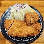 Tonkatsu Aoki - ミックスかつ定食