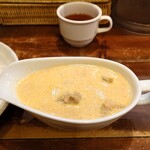Raffles curry - クリームチキンカリー紅茶つき